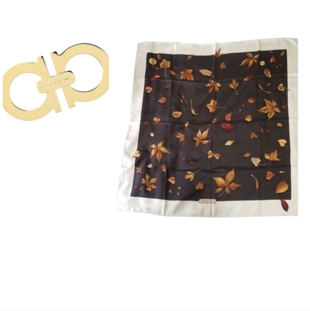 🧧Sensational SALVATORE FERRAGAMO SILK WRAP💋gift